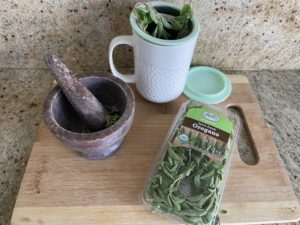 Oregano herb tea
